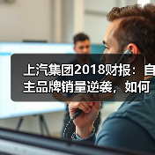 上汽集团2018财报:自主品牌销量逆袭,如何实现羽翼丰满?(图2) 上汽集团2018财报:自主品牌销量逆袭,如何实现羽翼丰满?(图2)