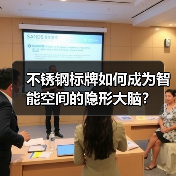 不锈钢标牌如何成为智能空间的隐形大脑?(图2) 不锈钢标牌如何成为智能空间的隐形大脑?(图2)