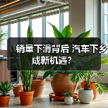 销量下滑背后 汽车下乡成新机遇？（图1）