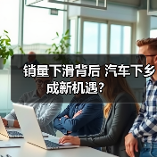 销量下滑背后 汽车下乡成新机遇？（图3）