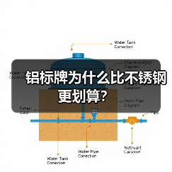 铝标牌为什么比不锈钢更划算?(图4) 铝标牌为什么比不锈钢更划算?(图4)