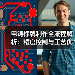 电铸标牌制作全流程解析:精度控制与工艺优化要点(图1) 电铸标牌制作全流程解析:精度控制与工艺优化要点(图1)