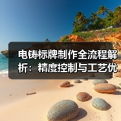电铸标牌制作全流程解析:精度控制与工艺优化要点(图3) 电铸标牌制作全流程解析:精度控制与工艺优化要点(图3)