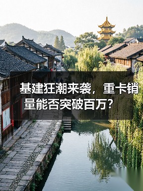 基建狂潮来袭,重卡销量能否突破百万?(图1) 基建狂潮来袭,重卡销量能否突破百万?(图1)