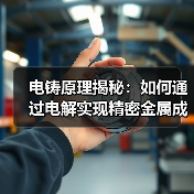 电铸原理揭秘:如何通过电解实现精密金属成型?(图3) 电铸原理揭秘:如何通过电解实现精密金属成型?(图3)
