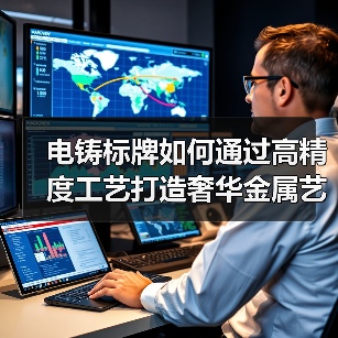 电铸标牌如何通过高精度工艺打造奢华金属艺术（图1）