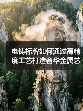 电铸标牌如何通过高精度工艺打造奢华金属艺术（图2）