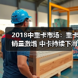 2018中重卡市场:重卡销量激增 中卡持续下滑(图3) 2018中重卡市场:重卡销量激增 中卡持续下滑(图3)