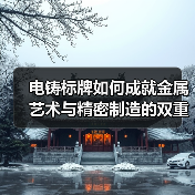 电铸标牌如何成就金属艺术与精密制造的双重巅峰?(图4) 电铸标牌如何成就金属艺术与精密制造的双重巅峰?(图4)