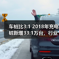 车桩比3:1 2018年充电桩新增33.1万台,行业增速分析(图1) 车桩比3:1 2018年充电桩新增33.1万台,行业增速分析(图1)