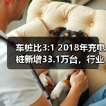 车桩比3:1 2018年充电桩新增33.1万台,行业增速分析(图4) 车桩比3:1 2018年充电桩新增33.1万台,行业增速分析(图4)