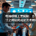 电铸标牌工艺揭秘:方寸之间如何成就艺术精品?(图3) 电铸标牌工艺揭秘:方寸之间如何成就艺术精品?(图3)