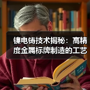 镍电铸技术揭秘：高精度金属标牌制造的工艺艺术（图1）