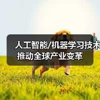 人工智能/机器学习技术推动全球产业变革(图1) 人工智能/机器学习技术推动全球产业变革(图1)
