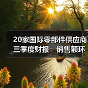 20家国际零部件供应商三季度财报:销售额环比增幅明显(图3) 20家国际零部件供应商三季度财报:销售额环比增幅明显(图3)