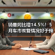 销量同比增14.5%！5月车市恢复情况好于预期，全年表现或可期待（图3）