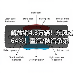 解放销4.3万辆！东风涨64%！重汽/陕汽争第三！5月重卡破17万辆（图1）