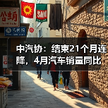 中汽协：结束21个月连降，4月汽车销量同比增长4.4%（图4）
