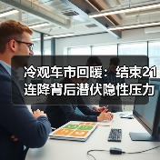 冷观车市回暖：结束21连降背后潜伏隐性压力（图2）