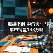 继续下滑 中汽协:3月车市销量143万辆(图4) 继续下滑 中汽协:3月车市销量143万辆(图4)