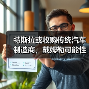 特斯拉或收购传统汽车制造商,戴姆勒可能性最大(图1) 特斯拉或收购传统汽车制造商,戴姆勒可能性最大(图1)