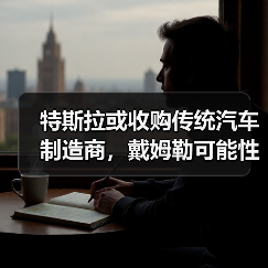 特斯拉或收购传统汽车制造商,戴姆勒可能性最大(图3) 特斯拉或收购传统汽车制造商,戴姆勒可能性最大(图3)